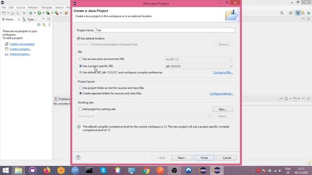 JAVA BEGINNERS 3: HELLO WORLD in ECLIPSE JAVA смотреть онлайн