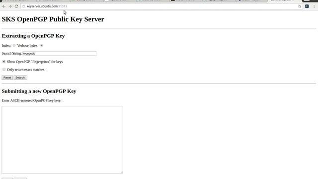 Installing keys in ubuntu from Ubuntu Key Server смотреть онлайн