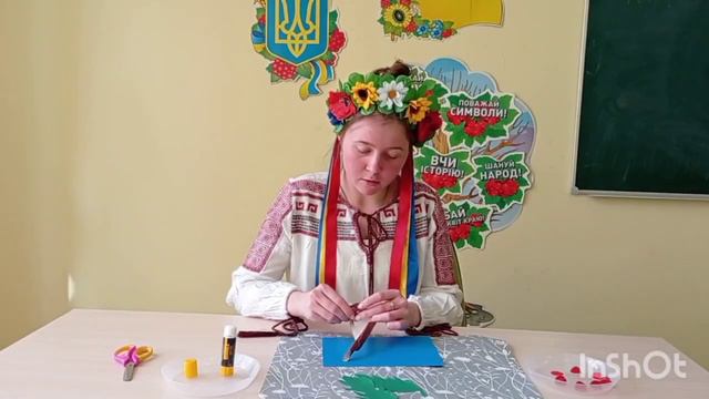 Аплікація "Червона калина" Вихователь: Русавська Дарія Сергіївна смотреть онлайн