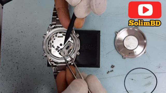 Casio Edifice ERA-600 Battery Replacement Tutorial | How to change Edifice watches battery tutorial смотреть онлайн