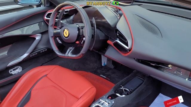 NEW FERRARI 296 GTS 2023 830HP IN BRASIL AV.EUROPA смотреть онлайн