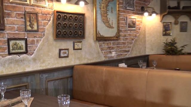 Интерьер ресторана Кинзадза создан для отдыха. Банкет в ресторане, отметить день рождения. смотреть онлайн