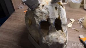 Как сделать маску спрингтраппа из картона? Поэтапно/FNAF|spring trap