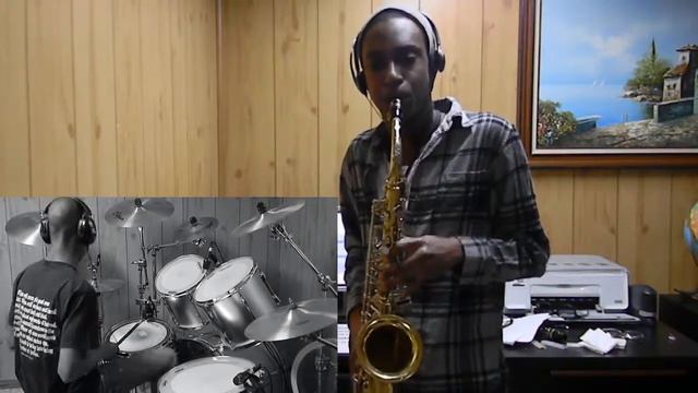 Drum/Sax Cover: Thrift Shop @drums0n @OGsax смотреть онлайн