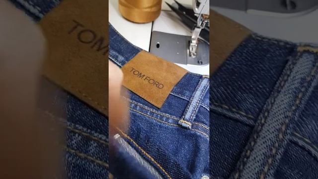 TOM FORD Alterations @ The Denim Doctor - Jean's in for shorten hems original finish #tomford смотреть онлайн
