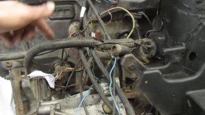 #Установка двигателя #пежо405 через верх