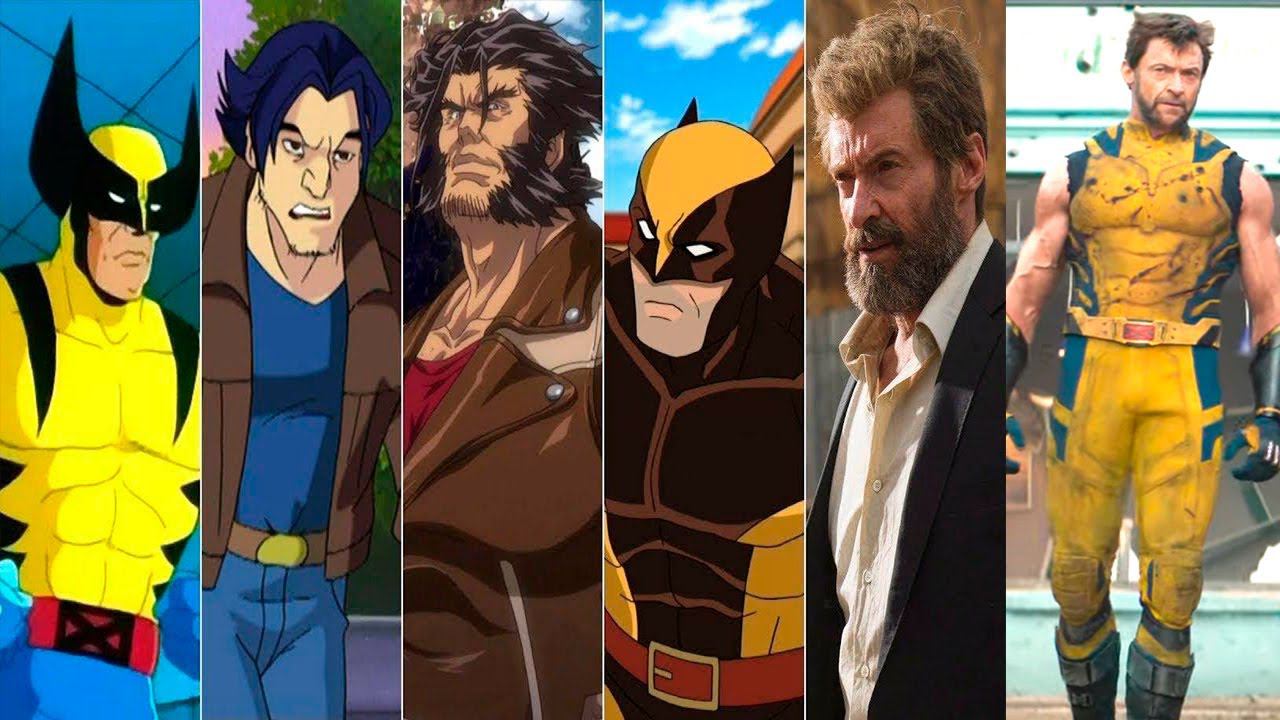 Эволюция Росомахи в мультфильмах и кино(1981-2024) смотреть онлайн