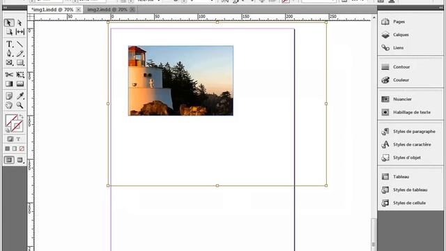 Gestion des images dans Indesign смотреть онлайн