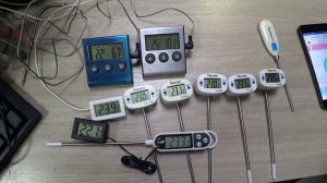 ЛУЧШИЙ ТЕРМОМЕТР ДЛЯ САМОГОНЩИКА И ПИВОВАРА,точность 0,1+сигнал превышения температуры