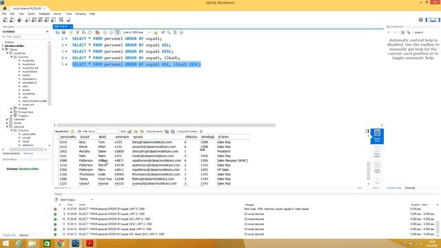 MySQL - 11. SELECT ve ORDER BY İfadelerinin Kullanımı смотреть онлайн