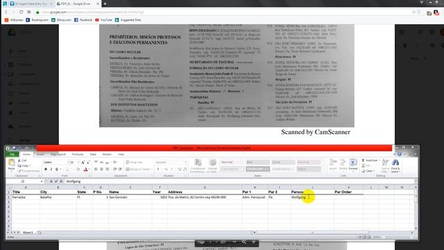 PDF to Excel typing Job смотреть онлайн