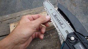 Цепная мини пила испытания