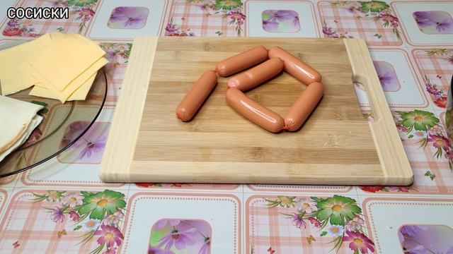 Супер Быстрые Горячие Бутерброды с Сосиской и Сыром смотреть онлайн