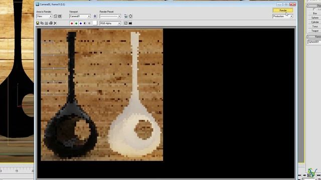 Ceramic Pottery V-Ray 3D Max Material Tutorial смотреть онлайн