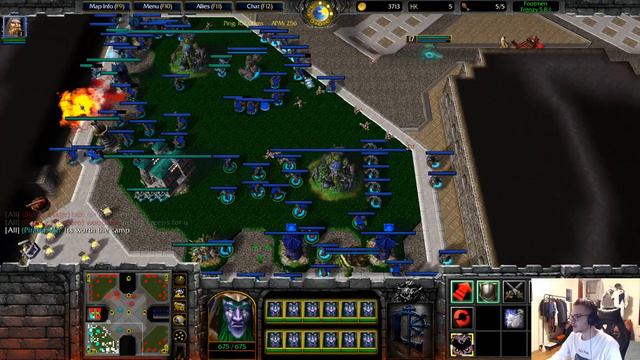 Footmen Frenzy Reforged: Inhouse gameplay with Paladin, Pirate, and Mountain King смотреть онлайн