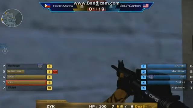 Crossfire Stars 2015 - Pacific.Macta vs 3sUP.Carbon ( Last Round ) смотреть онлайн