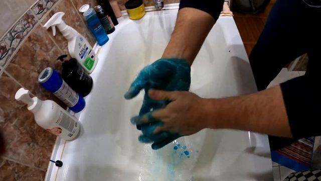 как убрать зеленку с рук - легко смотреть онлайн