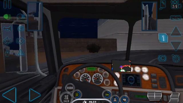 Truck Simulator USA Evolution: груз яхта из Сан-Франциско в Сан Антонио на новом грузовике. смотреть онлайн