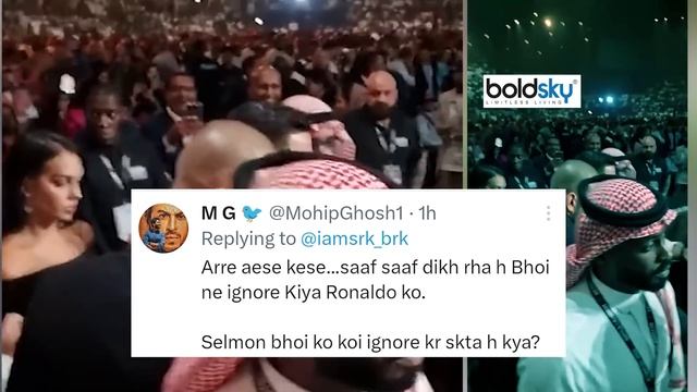 Salman Khan को Cristiano Ronaldo Ignore Video पर Fans Angry Reaction Viral, Saudi Arabia MMA Boxing смотреть онлайн