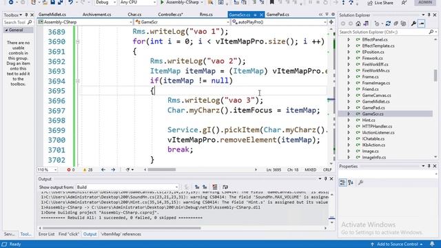 Học Viết Auto Game Unity cho người mới, chưa biết lập trình -Bài6_1:Đọc code game, viết hàm writelo смотреть онлайн