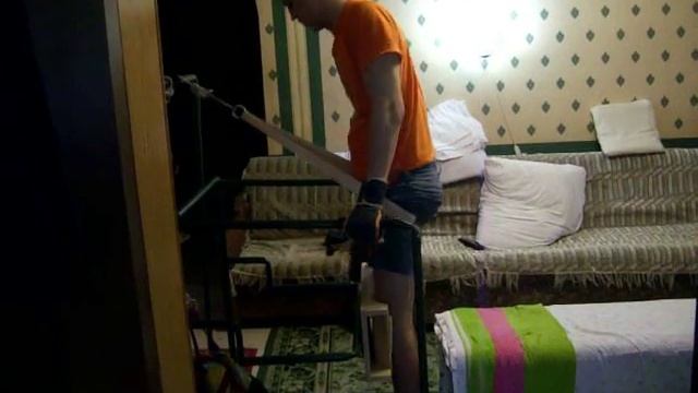 Занятие на станке.Груз 7,5кг.AVI