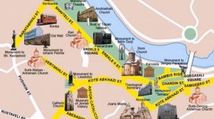 тбилиси достопримечательности на карте на русском