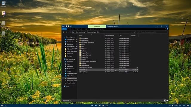 Pagefile.sys Что это? Как удалить pagefile.sys смотреть онлайн