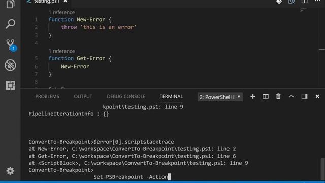 ConvertTo-Breakpoint: git setup & proof of concept смотреть онлайн