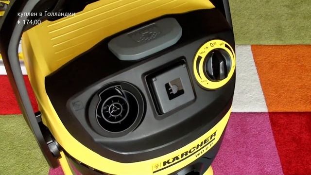 Karcher WD 6 P Premium многофункциональный хозяйственный пылесос. Распаковка и тест. смотреть онлайн