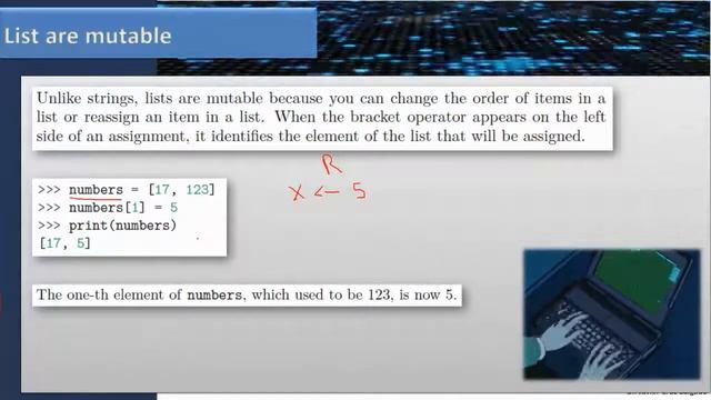 Creación de listas en Python смотреть онлайн