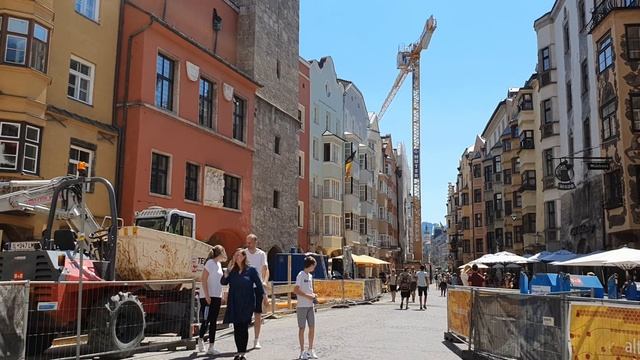 Walking In Innsbruck, Austria (4K)