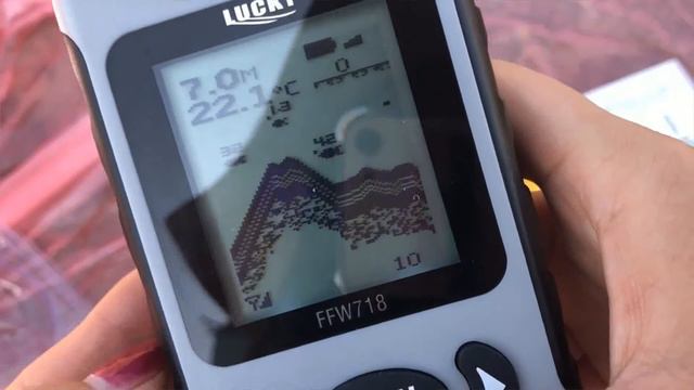 Lucky Wireless Fish finder FFW718 Unbox, Review and Field Test смотреть онлайн