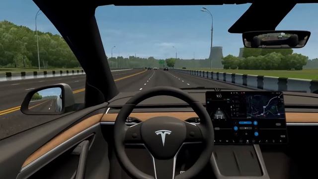 City Car Driving - 2021 Tesla Model Y | Logitech G29 смотреть онлайн