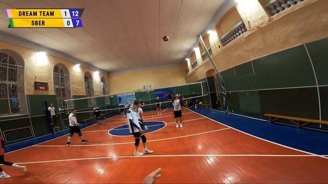 Волейбол от первого лица | Чемпионат | «Dream Team» VS «Сбербанк» | Шестая игра смотреть онлайн