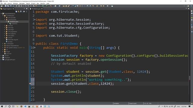 #26. First Level Cache Hibernate Tutorial in hindi смотреть онлайн