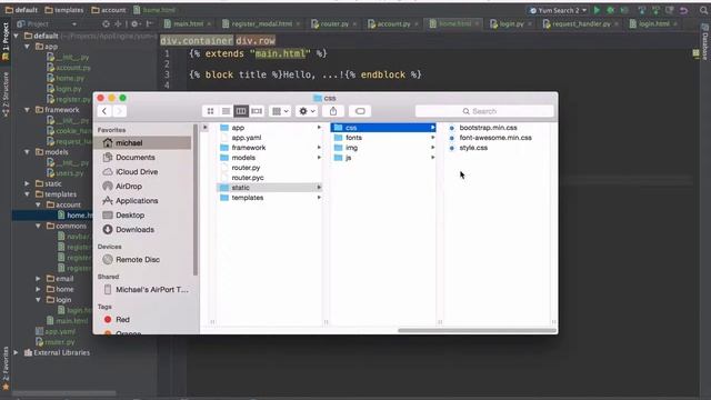 Section 07 - Lesson 02: Creating the Account page смотреть онлайн