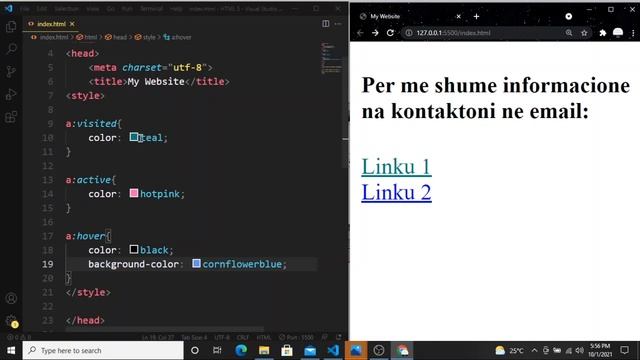 9.Linqet(Links) në HTML 5 смотреть онлайн