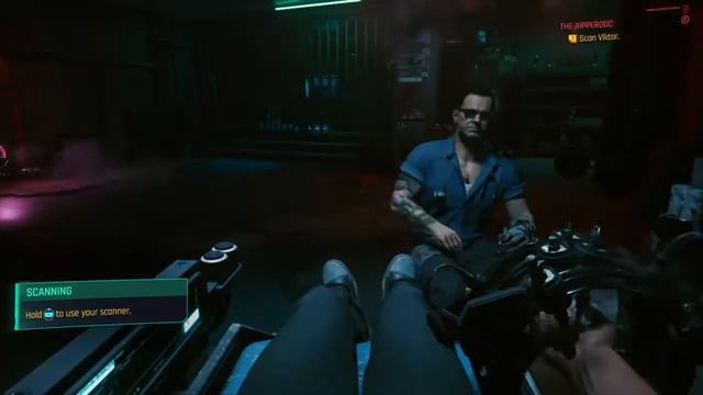 Cyberpunk 2077 - Meeting the Ripperdoc and Mr.Dex смотреть онлайн