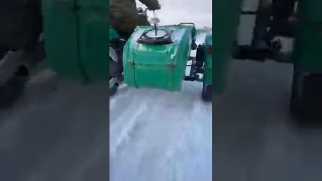 Зимние покатухи на мотоцикле Урал смотреть онлайн