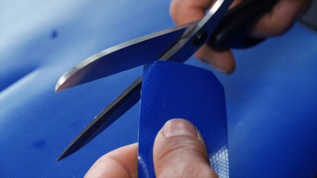 Ремонт тента техническим феном STEINEL HG 2420 E. Пример работы.