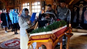 Чтение паремии в Великую Субботу