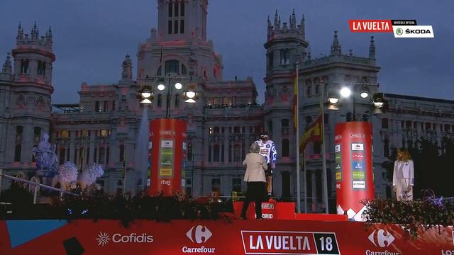 De Gendt, Polka-dot jersey - Stage 21 - La Vuelta 2018 смотреть онлайн