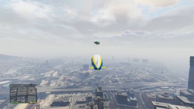 GTA V - How To Fly the Atomic Blimp in Grand Theft Auto V (GTA 5) смотреть онлайн