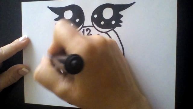 Как нарисовать часы - How to draw a clock Как нарисовать милые рисунки смотреть онлайн