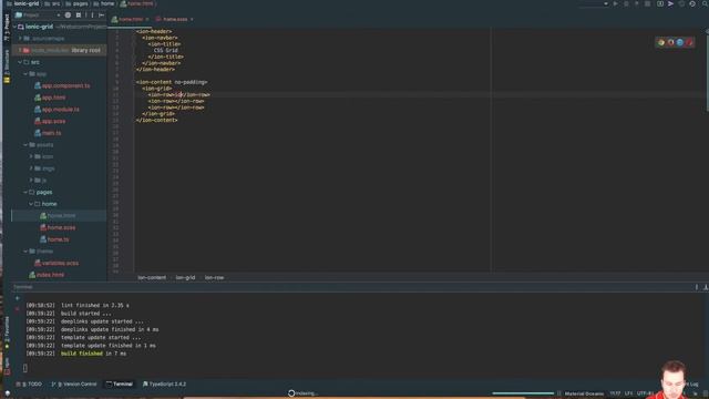 Ionic intro | S02E12 | Ionic assignment Part I - HTML смотреть онлайн