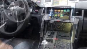 Установка Андроид магнитолы на Range Rover Sport + Камера заднего вида