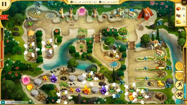 12 Labours of Hercules 6 - Race for Olympus CE - Bonus Level 5 смотреть онлайн