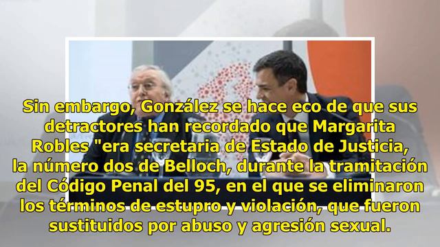El mal recuerdo de Margarita Robles juega un truco con La Manada смотреть онлайн