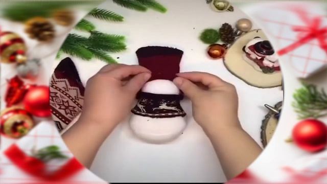 Бюджетные поделки на новый год. Декор на новый год. новогодние украшения смотреть онлайн
