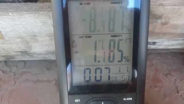 Температура в укрытии винограда и персика. Начало декабря-2017. смотреть онлайн